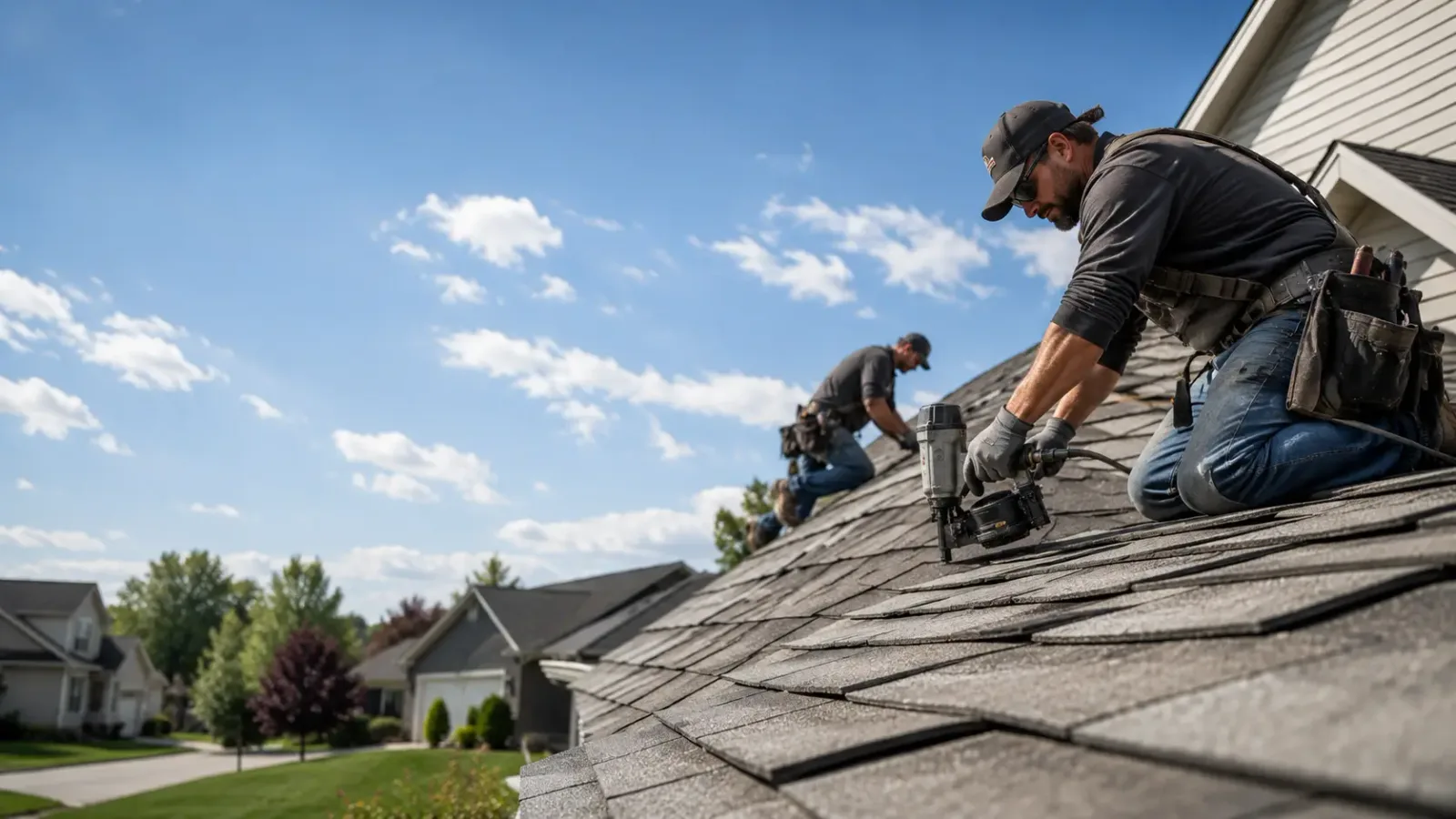 Storm Damage Roof Repair in North Bend, PA near me